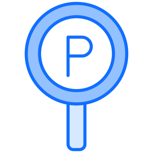 estacionamiento Generic Blue icono