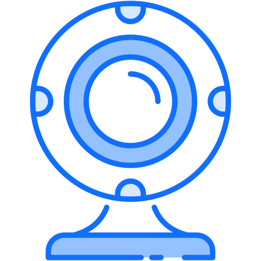 web-kamera Generic Blue icon