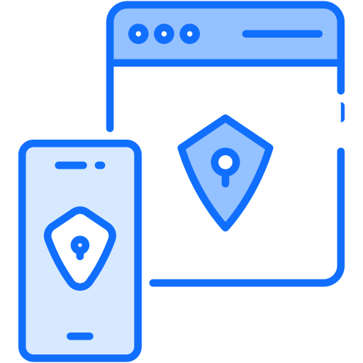 sich anpassendes design Generic Blue icon