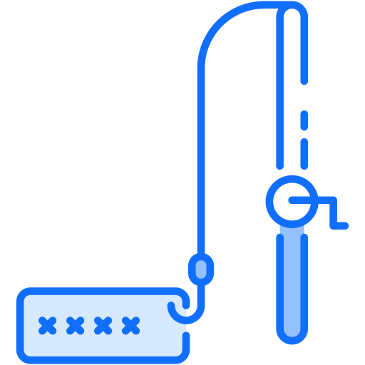 phishing Generic Blue icoon