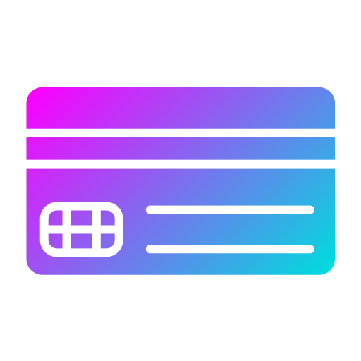 クレジットカード Generic Flat Gradient icon