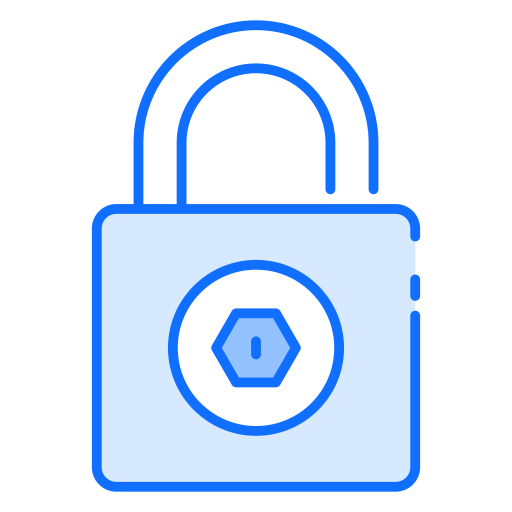 安全な Generic Blue icon