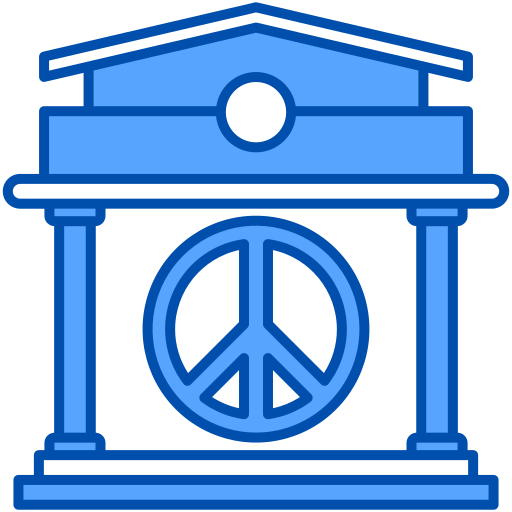 Courthouse Generic Blue icon