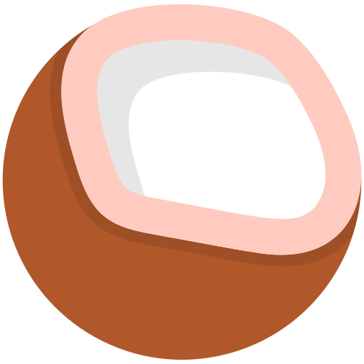 noce di cocco Generic Flat icona