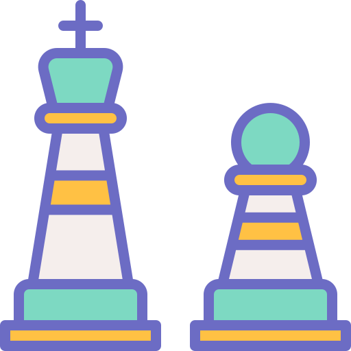 ajedrez Generic Outline Color icono