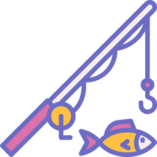 Fishing Generic Outline Color icon