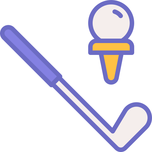 Golf Generic Outline Color icon