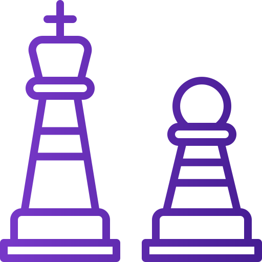 ajedrez Toempong Gradient icono