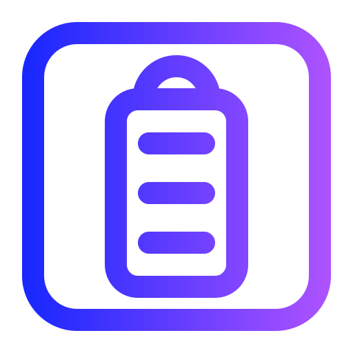 Battery full Generic Gradient icon