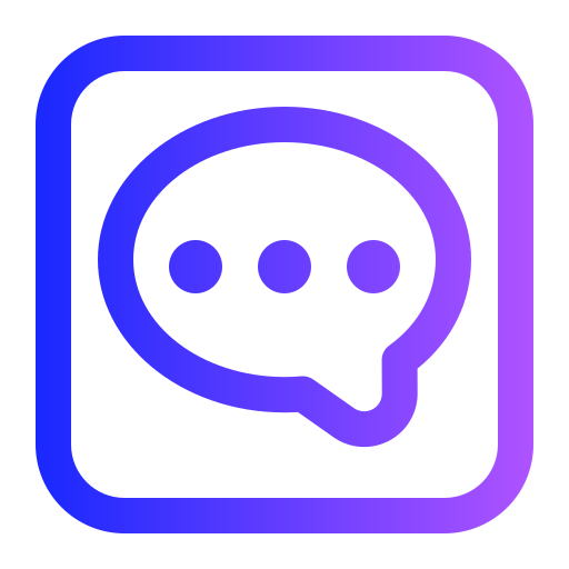 bubble-chat Generic Gradient icon