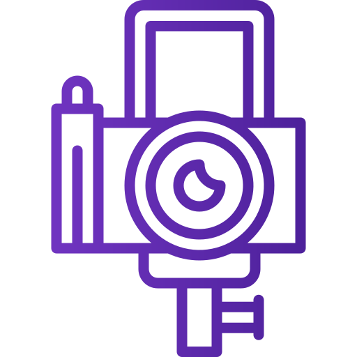kamera Toempong Gradient ikona