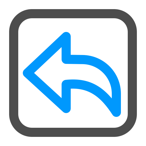 Back arrow Generic Outline Color icon