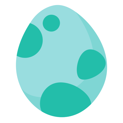 Dinosaur egg Generic Flat icon