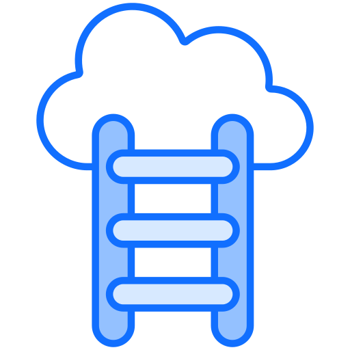 ladder Generic Blue icoon