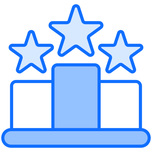 podio Generic Blue icono