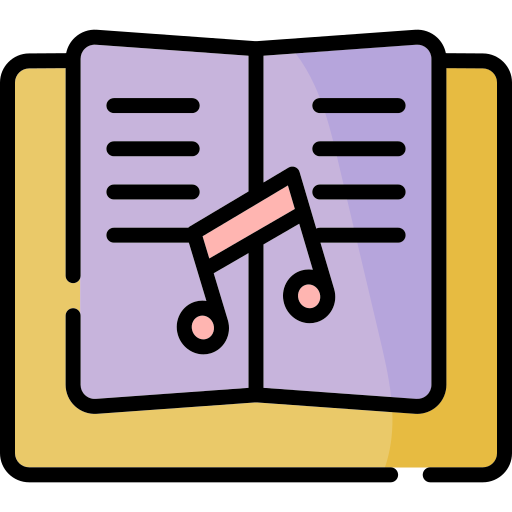 musikbuch Generic Outline Color icon