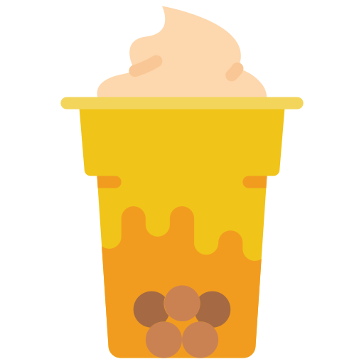 Bubble tea Basic Miscellany Flat icon