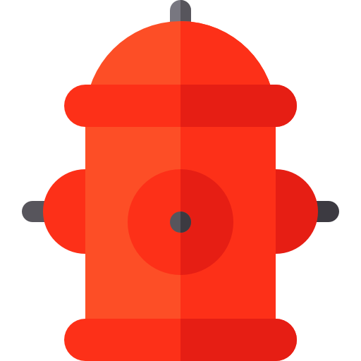 hydrant Basic Rounded Flat icon