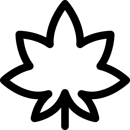 マリファナ Basic Rounded Lineal icon