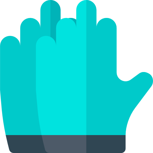 handschuhe Basic Rounded Flat icon