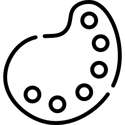 ペイントパレット Special Lineal icon