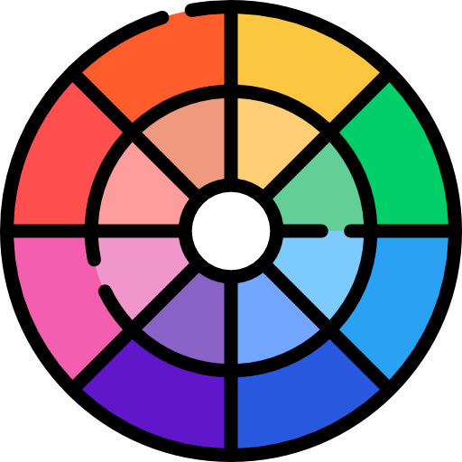 farbkreis Special Lineal color icon