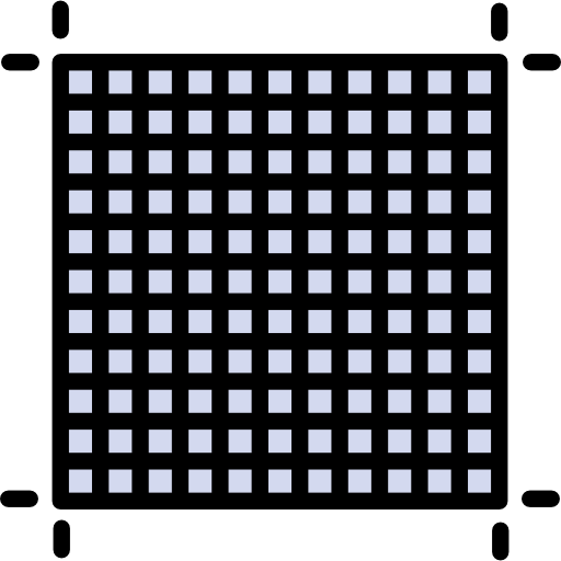 cuadrícula Special Lineal color icono