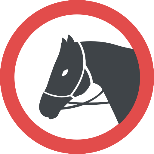 pferd Flat Color Flat icon