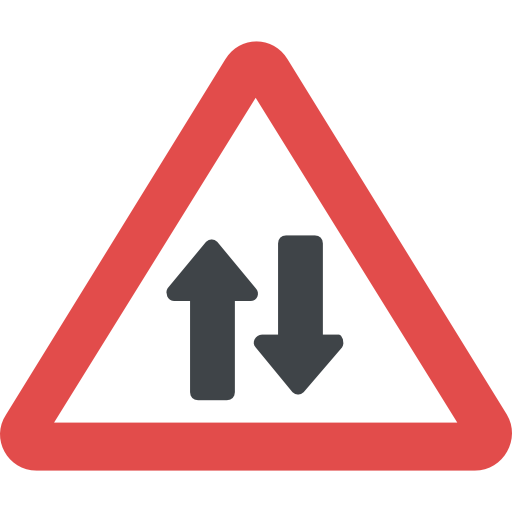 Warning Flat Color Flat icon
