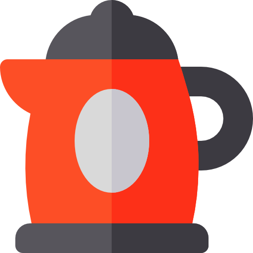 Чайник Basic Rounded Flat иконка