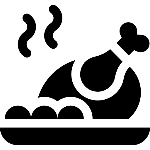 brathähnchen Basic Rounded Filled icon