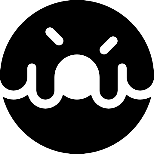 ciambella Basic Rounded Filled icona