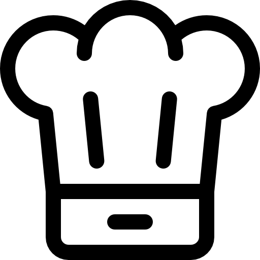 シェフ Basic Rounded Lineal icon