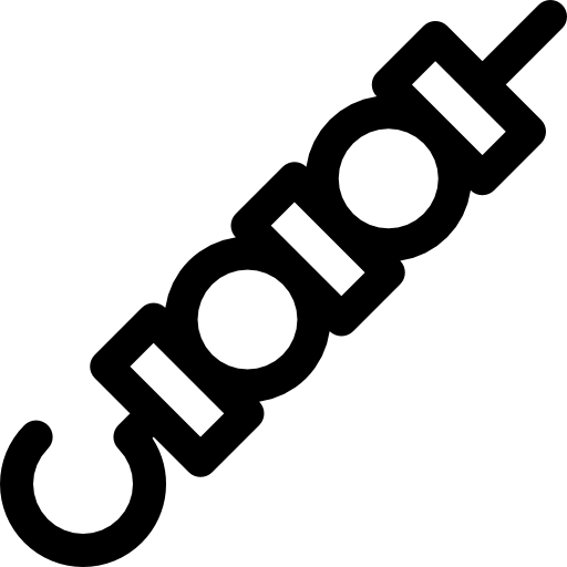 Вертел Basic Rounded Lineal иконка