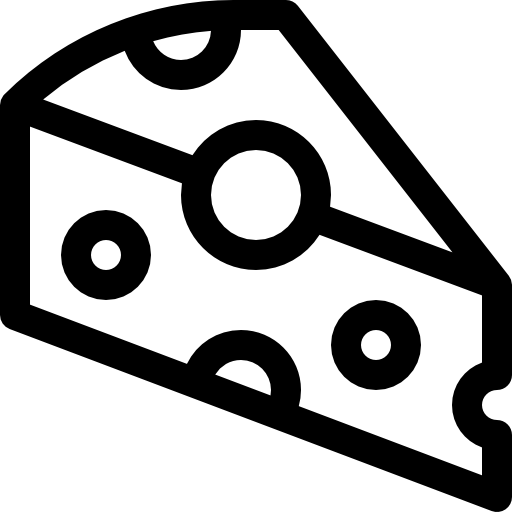 fromage Basic Rounded Lineal Icône