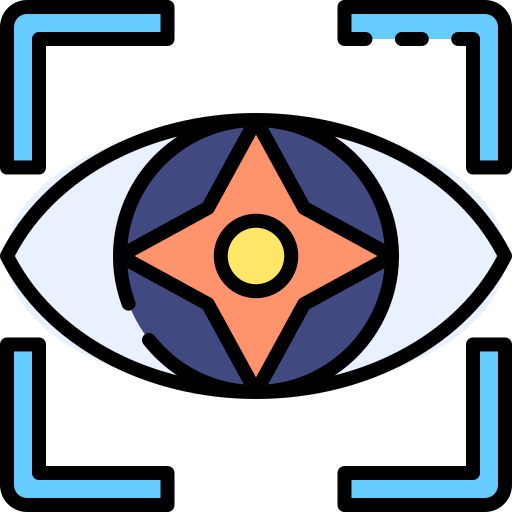 Eye tracking Good Ware Lineal Color icon