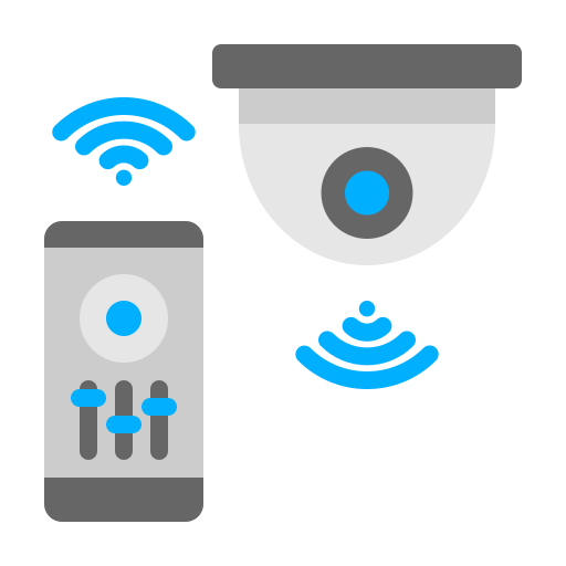 監視カメラ Generic Flat icon