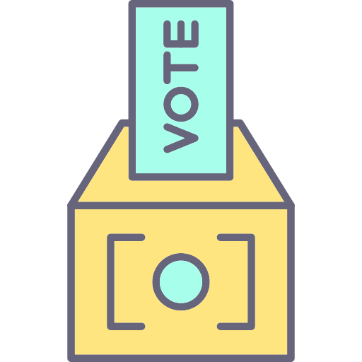 vote Generic Outline Color Icône