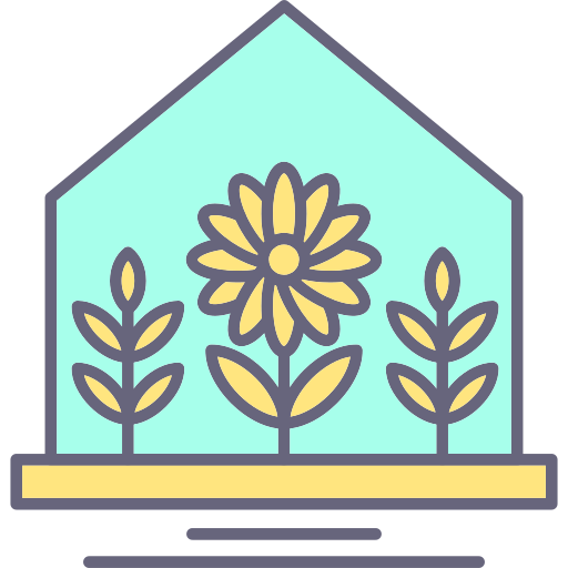 dom wiejski Generic Outline Color ikona