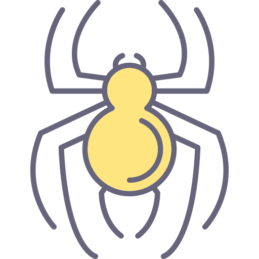 Spider Generic Outline Color icon