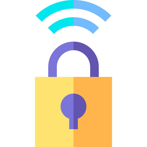 Smart lock Basic Straight Flat icon