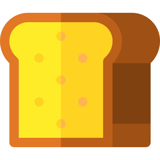 French toast Basic Rounded Flat icon