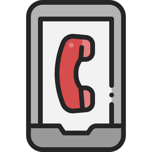 スマートフォン Generic Outline Color icon