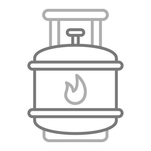 cilindro de gas Generic Grey icono