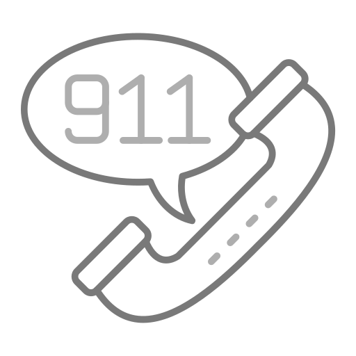 911 zadzwoń Generic Grey ikona