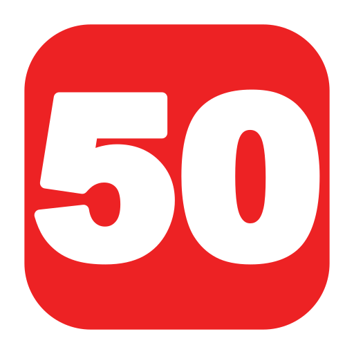 cincuenta Generic Flat icono