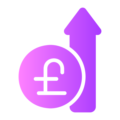 ingresos Generic Flat Gradient icono