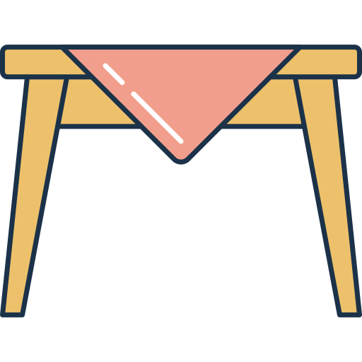krzesło do jadalni Generic Outline Color ikona