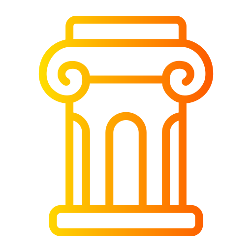 pilar antiguo Generic Gradient icono