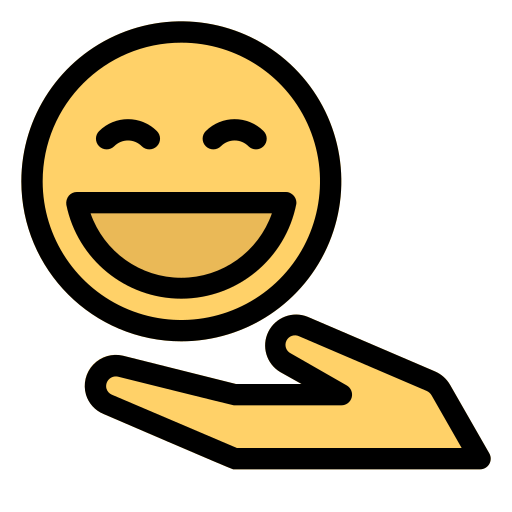 Happiness Generic Outline Color icon